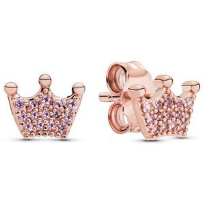 Pandora Pink Crown Stud Earrings